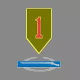 1st Infantry Division (With Combat Infantry Badge)