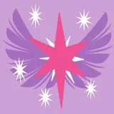 Twilight Sparkle Cutie Mark with wings