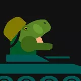 T-rex in a tank