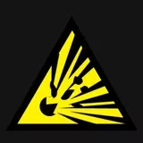 Explosive warning symbol