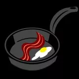 bacon and eggs