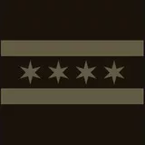 Chicago Flag Subdued