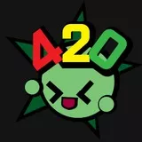 Hyper Kawaii 420 Weed emblem 4 kawaii sm0k3rs