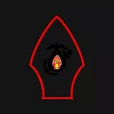 United States Marine Corps Headquarters Battalion 2nd Marine Division Insignia