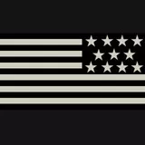 Infrared US flag patch