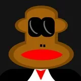 Monkey in suit