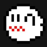 Super Mario Bros - Boo 8 bits