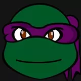 ninja turtle don brown eyes