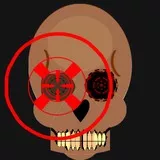 Día de Muertos skull 002