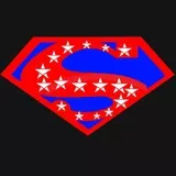 Patriotic superman