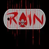 RAIN Dog Tag bloody