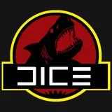 DICE Shark Jurassic Park Emblem