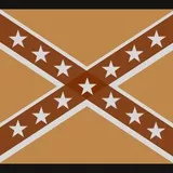 rectangular confederate flag