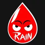Rain drop of blood