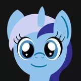 MLP Colgate with eyelashes