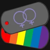 Pride Tags plus Lesbian Symbol