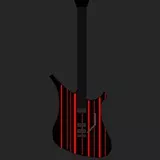 Schecter Synyster Gates Custom (red stripes)