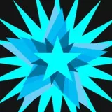 Blue Neon STAR 
