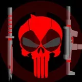 deadpool punisher red marvel