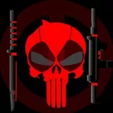 deadpool punisher red marvel v2