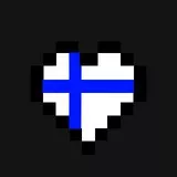 Finland Minecraft heart