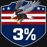 USA 3%