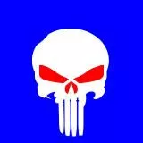 punisher, marvel ,comics,red white blue