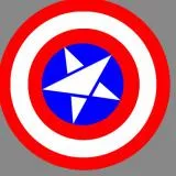 Capitão america escudo 