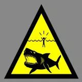 megalodon warning sign