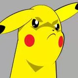 Pikachu pokemon white