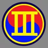 Korean army : 3 corps Emblem