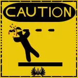 Caution - Flying bullets