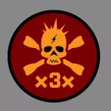 X3X -   Skull  pirate flag 