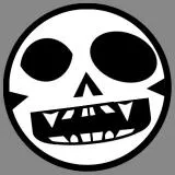 Gorillaz Skull Logo