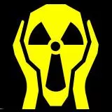 Radioactive scream face