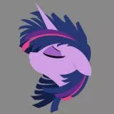 Twilight Sparkle Vector Portrait Ver.2 (Fixed mane)