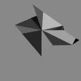 Grey Wolf low poly
