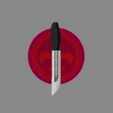 Messer mit Gravierung (Knife)