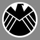 logos marvel the avengers movie black background shield