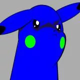 Blue Pikachu