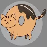 Donyatsu Donut Cat (kotoponchika)