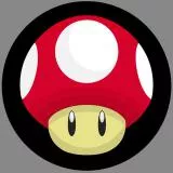 Red Mario Mushroom 