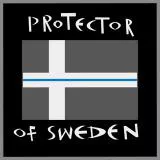 Protector of sweden flag