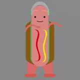 Hotdog snapchat