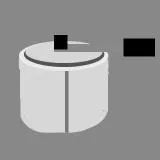 PANELA COM AROZ E FEIJAUM 