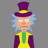 rick and morty - charlie chocolate factory