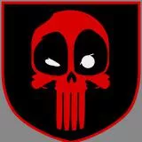 Deadpool - punisher, patch