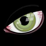 Green eye
