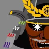 面頬付き兜(Japanese helmet with mask)