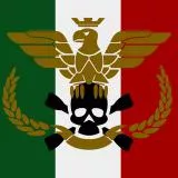 Mexican empire flag of death